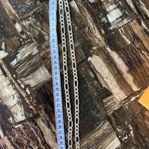 925 sterling silver fígaro chain